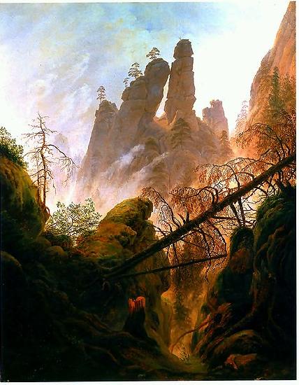 Caspar David Friedrich Felsenlandschaft im